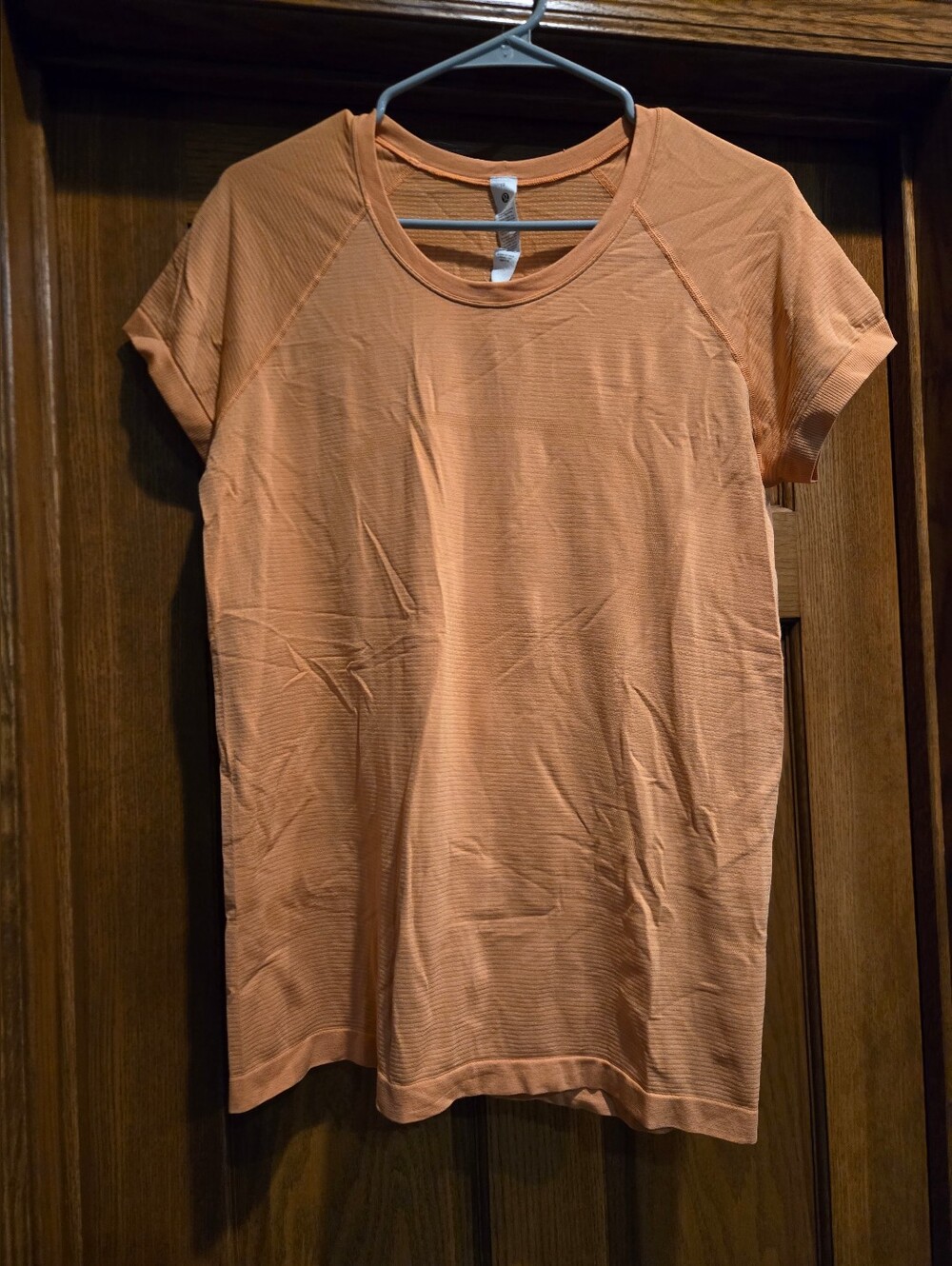 lululemon athletica Short Sleeve Crew Tee in Peach